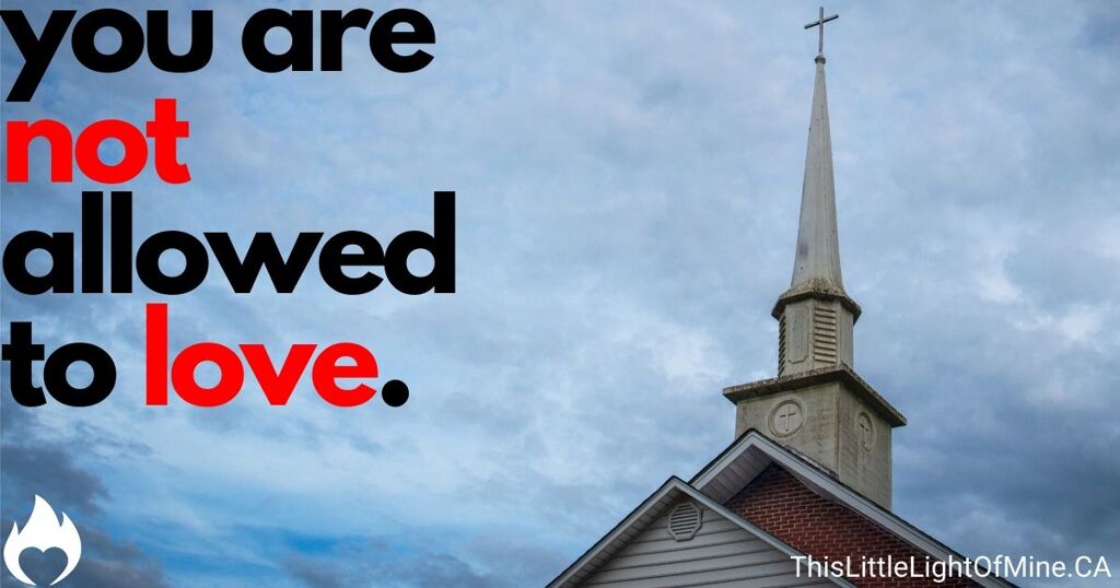 not allowed to love